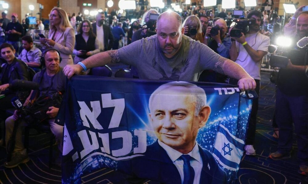 Israeli Election Exit Polls Signal Narrow Lead for Opposition Against Netanyahu Israeli Election Exit Polls Signal Narrow Lead for Opposition Against Netanyahu