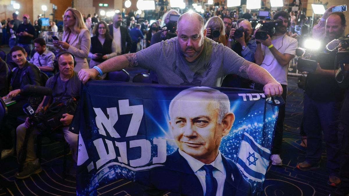 Israeli Election Exit Polls Signal Narrow Lead for Opposition Against Netanyahu Israeli Election Exit Polls Signal Narrow Lead for Opposition Against Netanyahu