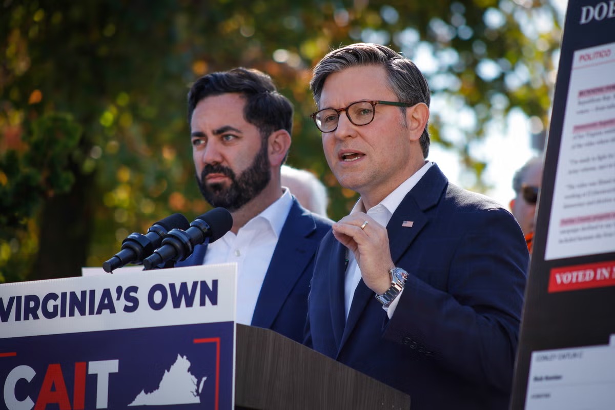 House Speaker Mike Johnson Dismisses Peaceful Transfer of Power Question as Silly House Speaker Mike Johnson Dismisses Peaceful Transfer of Power Question as Silly