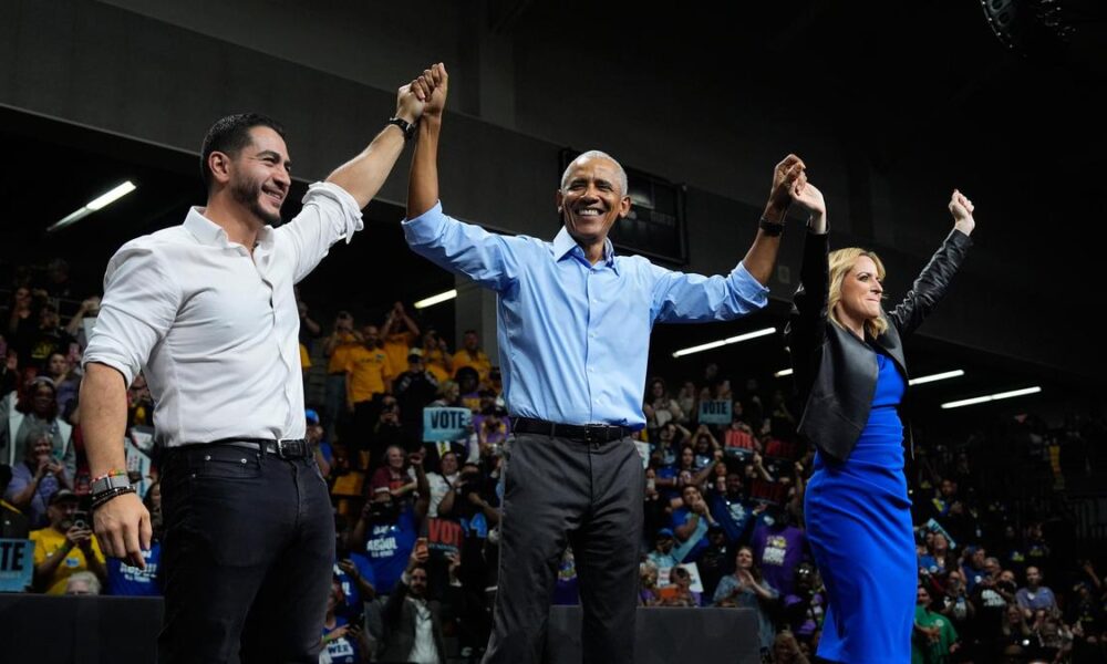 Obama Rallies Democrats in Ohio and Michigan, Denouncing Trump’s Record Ahead of Midterms
