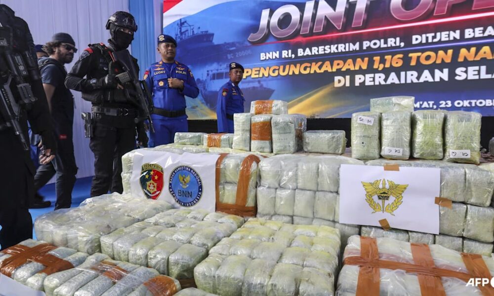 Indonesian Authorities Intercept Massive 1.1-Tonne Ketamine Shipment at Sea