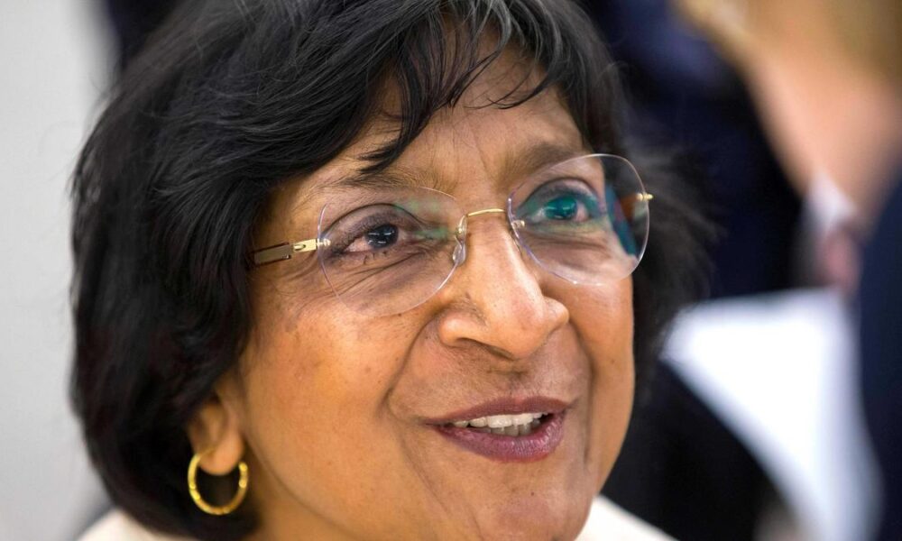 South African Jurist Navi Pillay Honored with 2026 Nobel Peace Prize