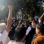 Tensions Flare in London as Protesters and Counter-Protesters Clash Over Indian Election Commission Tensions Flare in London as Protesters and Counter-Protesters Clash Over Indian Election Commission
