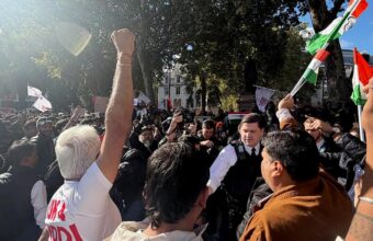 Tensions Flare in London as Protesters and Counter-Protesters Clash Over Indian Election Commission