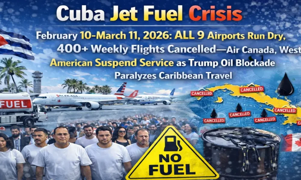 China Deploys Emergency Flight to Rescue Stranded Passengers Amid Cuba Fuel Crisis