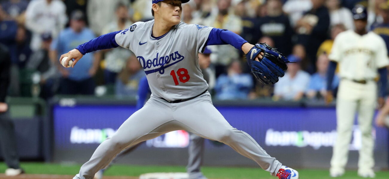 Dodgers’ Yamamoto Faces Brewers’ Henderson in NLCS Game 2