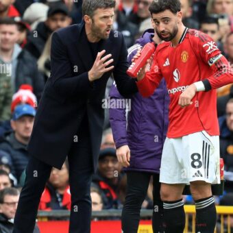 Michael Carrick Benches Bruno Fernandes Following Public Criticism