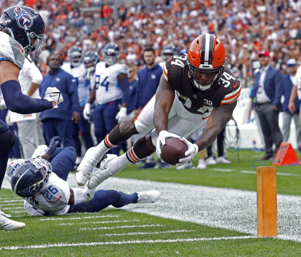 Browns Edge Titans 27-24 on Szmyt’s Third Walk-Off Field Goal of the Season Browns Edge Titans 27-24 on Szmyt’s Third Walk-Off Field Goal of the Season