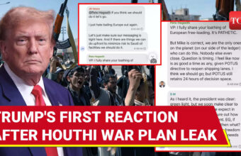 Trump Accuses Houthi Rebels of Targeting Oil Prices Before Midterm Elections