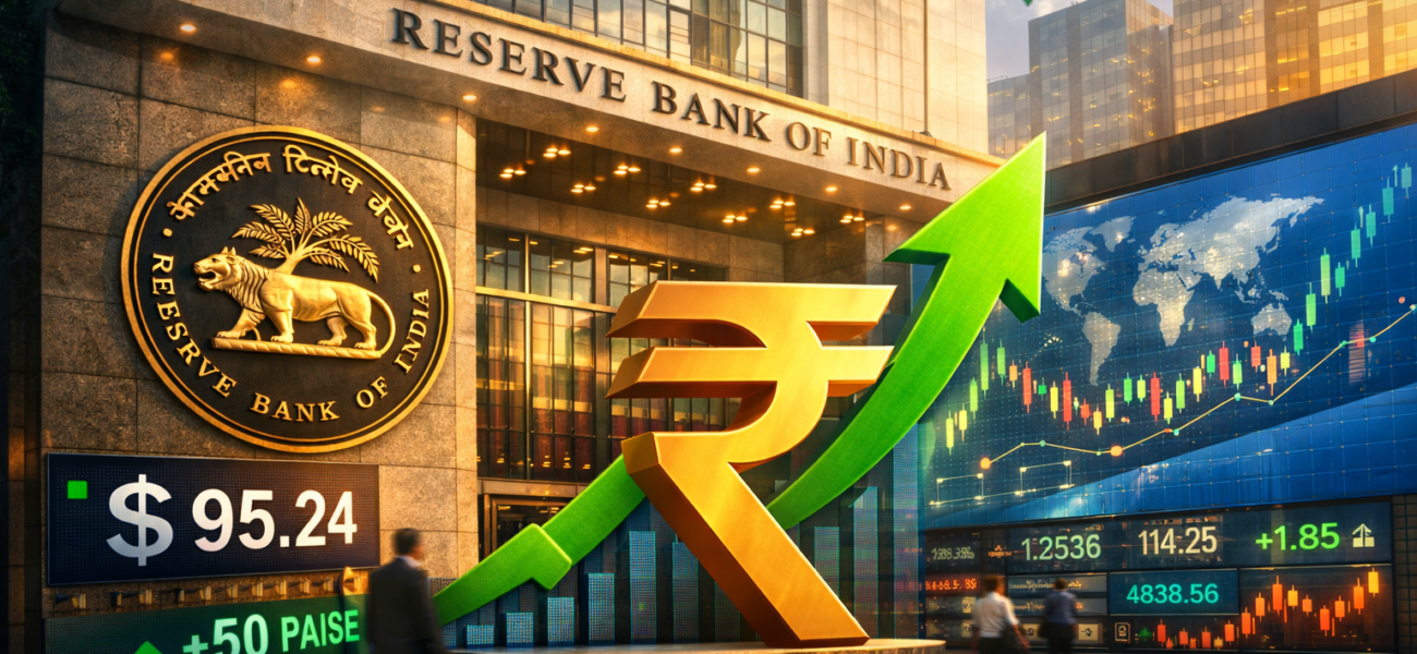 Indian Rupee Set for Gains as RBI Unveils New Currency Support Measures Indian Rupee Set for Gains as RBI Unveils New Currency Support Measures