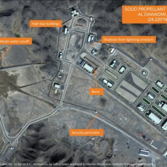 Saudi Arabia Expands Missile Production Facility, Satellite Imagery Reveals