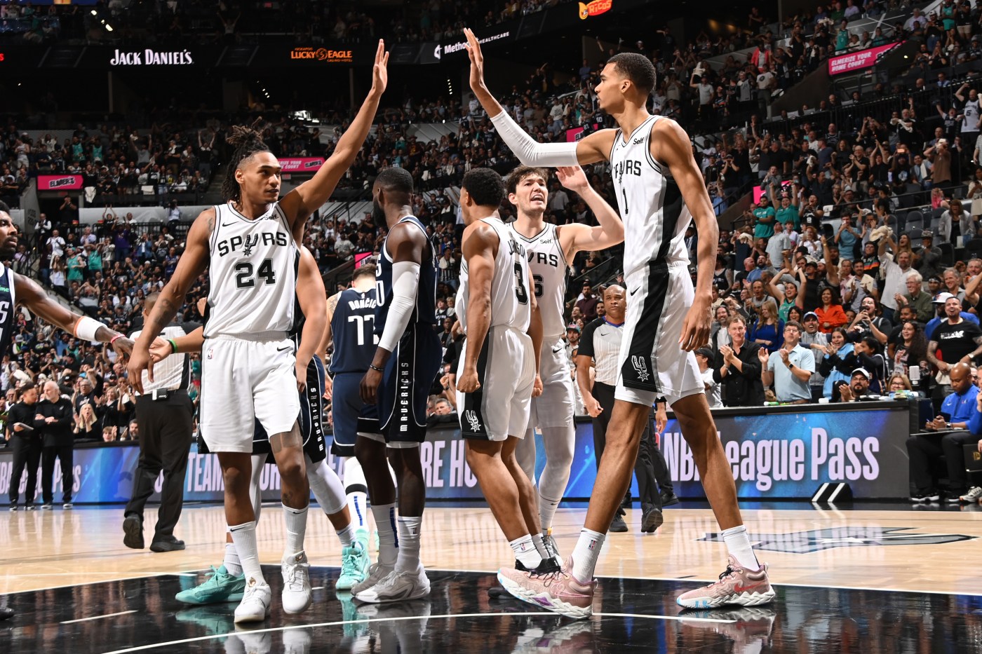 Victor Wembanyama Leads Spurs to First Win of Season Over Depleted Mavericks Victor Wembanyama Leads Spurs to First Win of Season Over Depleted Mavericks
