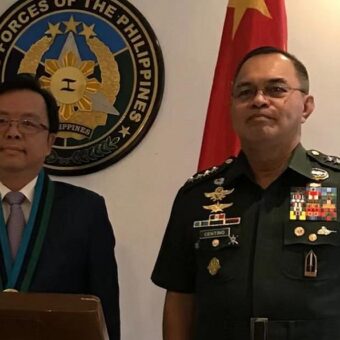 Philippines Rebukes Chinese Envoy Over ‘Thinly Veiled Threat’ of Military Force Philippines Rebukes Chinese Envoy Over ‘Thinly Veiled Threat’ of Military Force
