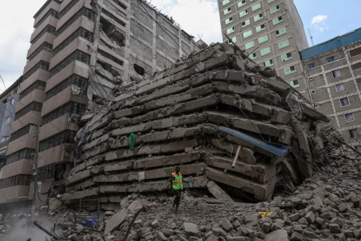 Multi-Storey Building Collapses in Nairobi, Rescue Operations Underway Multi-Storey Building Collapses in Nairobi, Rescue Operations Underway