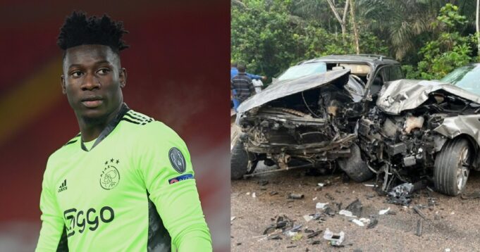 Trabzonspor Goalkeeper Andre Onana Unharmed Following Multi-Vehicle Crash in Turkey Trabzonspor Goalkeeper Andre Onana Unharmed Following Multi-Vehicle Crash in Turkey