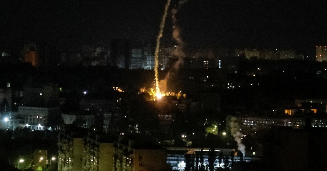 Russian Ballistic Missile Barrage Strikes Kyiv Energy Grid, Leaving Two Dead