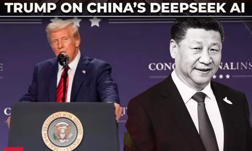 China Slams US Ban on DeepSeek AI, Claiming It Violates Xi-Trump Consensus