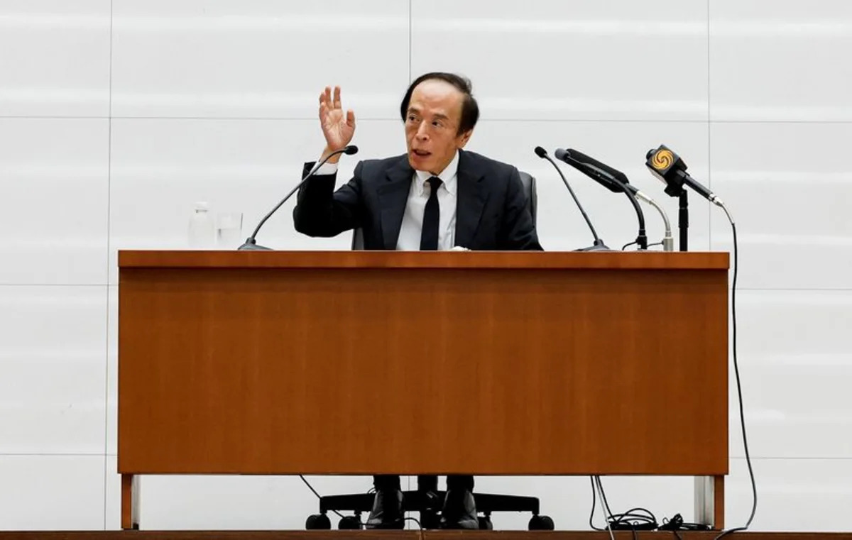 Bank of Japan Governor Warns of Inflation Risks as Prices Near 2% Target