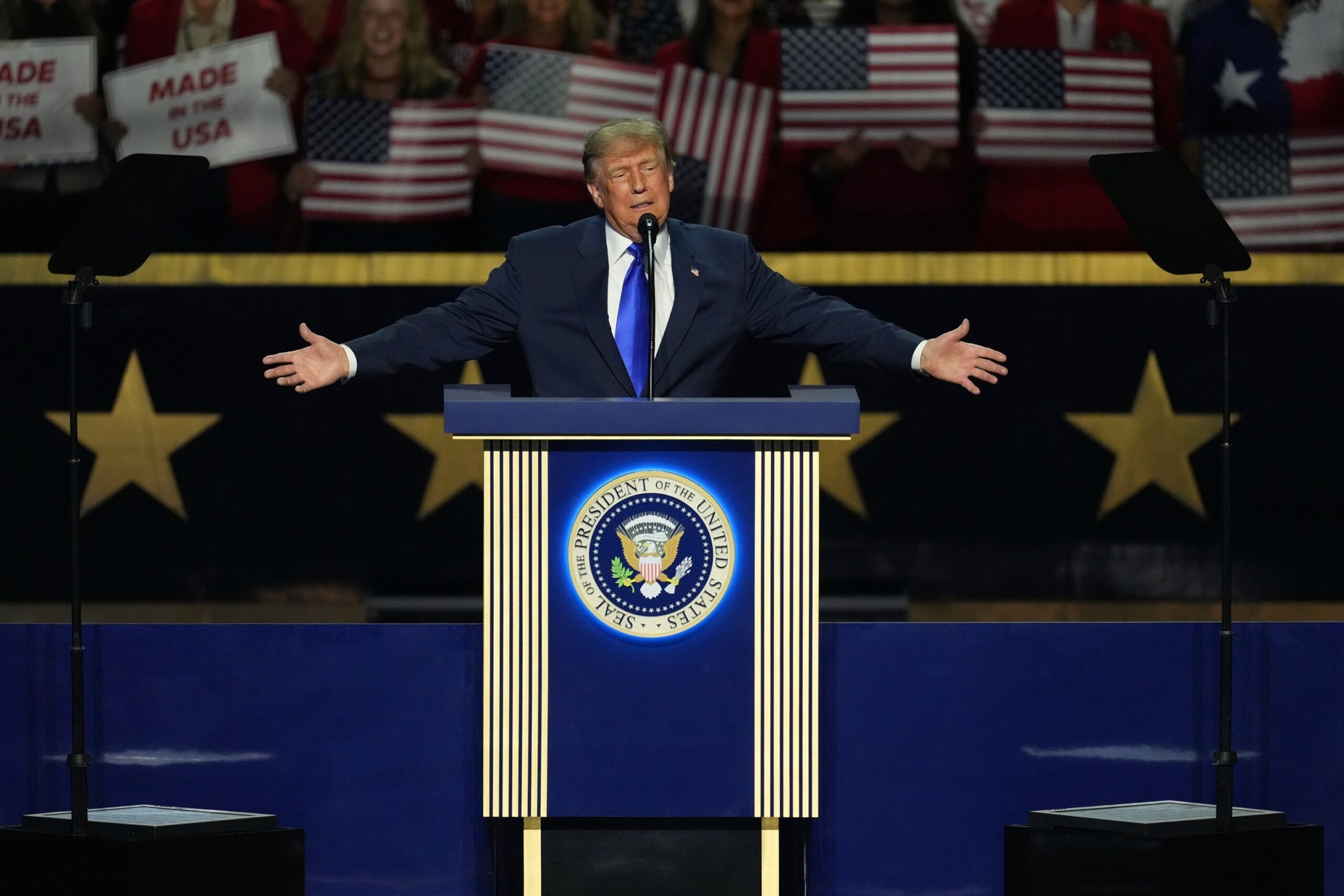 Trump Faces Backlash After Mocking Muslim Name Popularity During Georgia Rally Trump Faces Backlash After Mocking Muslim Name Popularity During Georgia Rally