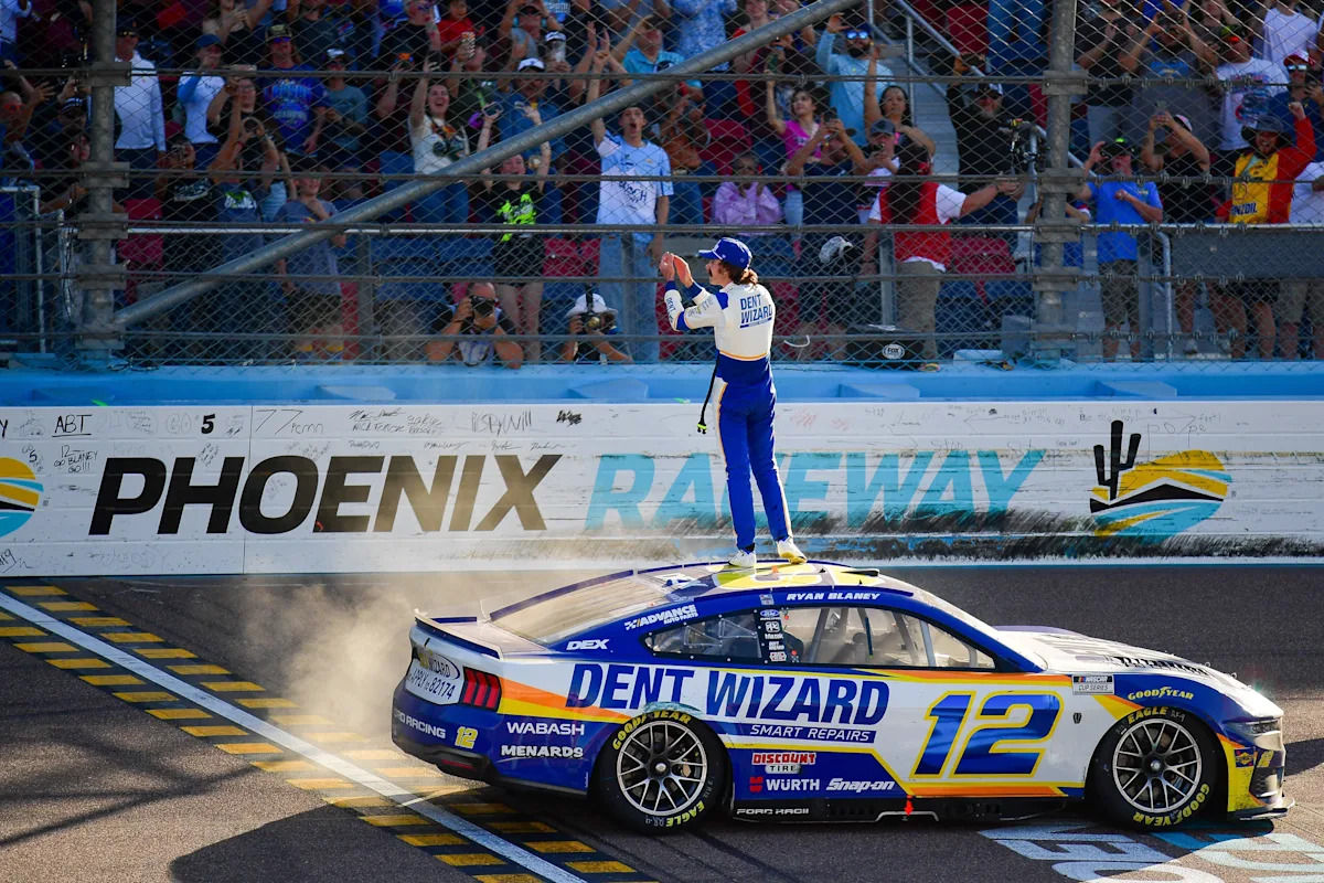 Ryan Blaney Secures Phoenix Pole, Eyes Championship Chase Surge