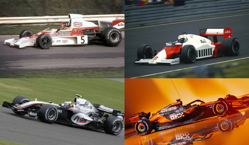 McLaren Lists Five Iconic Formula 1 Cars for Sale, Including Brad Pitt-Tested Racer