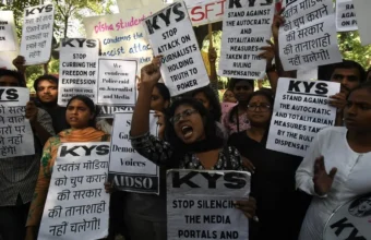 India Faces Criticism Over Journalist Crackdown During Youth Protests India Faces Criticism Over Journalist Crackdown During Youth Protests