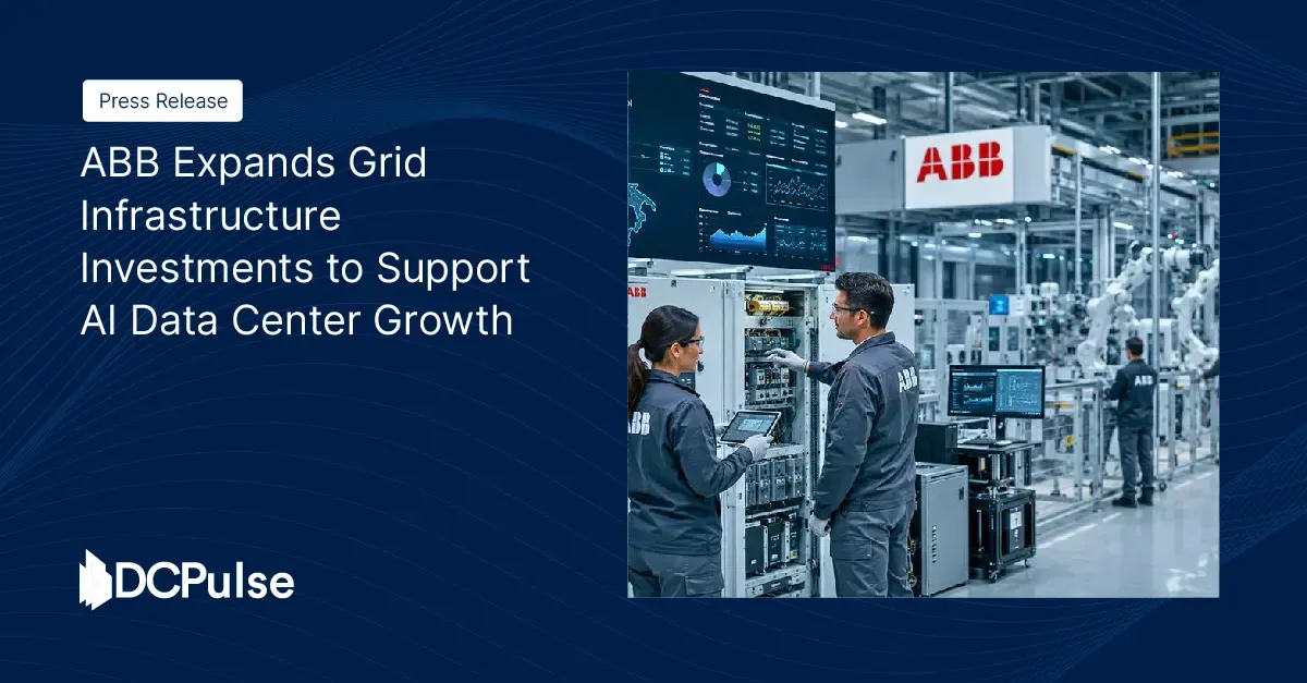 ABB Reports Surge in Q3 Earnings Fueled by AI Data Center Demand ABB Reports Surge in Q3 Earnings Fueled by AI Data Center Demand