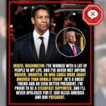 POLICY WIRE FACT CHECK: Did Denzel Washington say he’s ‘never met anyone braver, smarter’ than Trump?