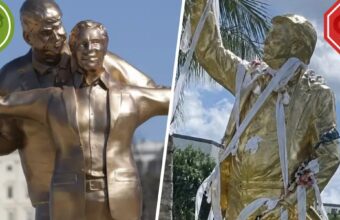 POLICY WIRE FACT CHECK: Uncovering the truth behind 16 Trump statue and sculpture claims POLICY WIRE FACT CHECK: Uncovering the truth behind 16 Trump statue and sculpture claims