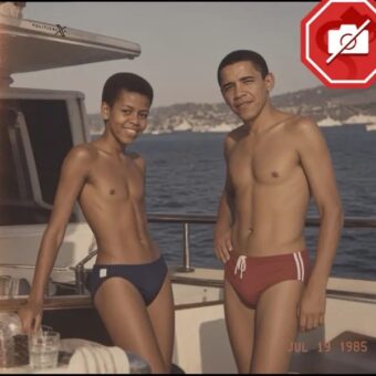 POLICY WIRE FACT CHECK: AI-Generated Image of Barack and Michelle Obama on Boat is a Deliberate Disinformation Fabrication