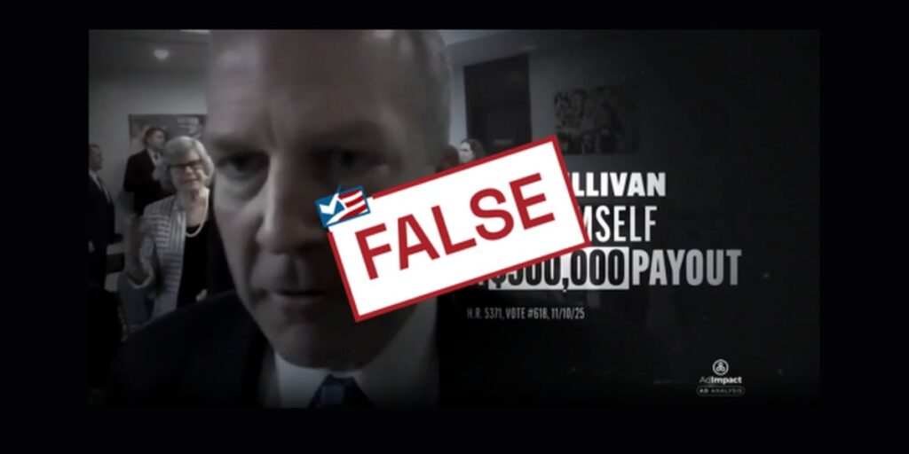 POLICY WIRE FACT CHECK: Viral Ad Against Senator Dan Sullivan Distorts Legislative Record and Financial Claims POLICY WIRE FACT CHECK: Viral Ad Against Senator Dan Sullivan Distorts Legislative Record and Financial Claims