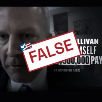 POLICY WIRE FACT CHECK: Viral Ad Against Senator Dan Sullivan Distorts Legislative Record and Financial Claims POLICY WIRE FACT CHECK: Viral Ad Against Senator Dan Sullivan Distorts Legislative Record and Financial Claims
