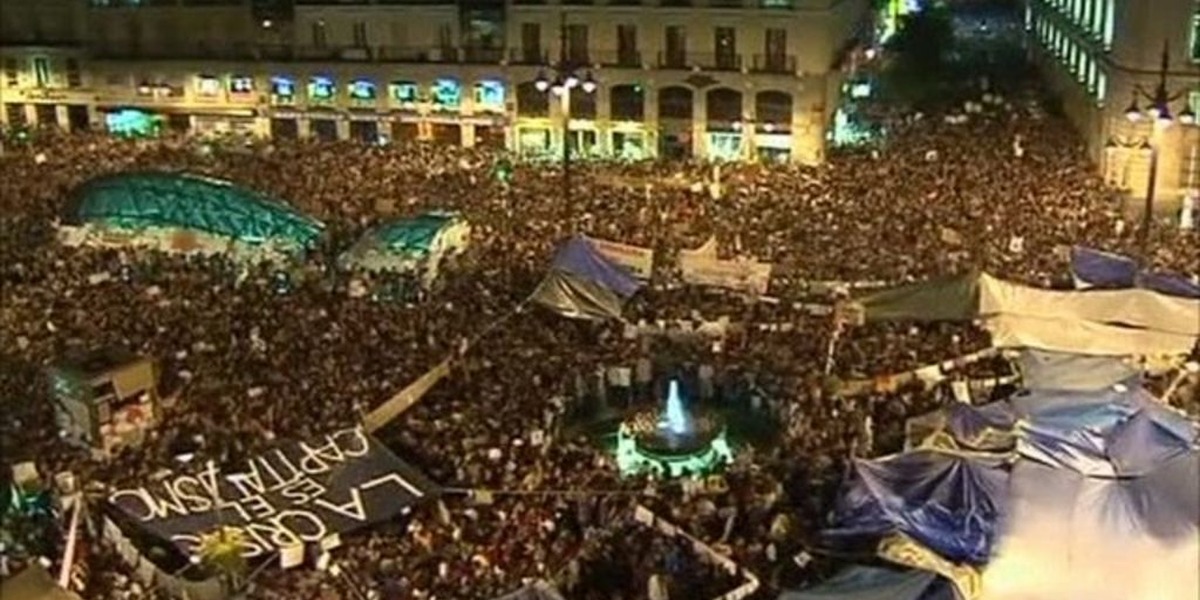 POLICY WIRE FACT CHECK: Viral Footage of Spanish Protests Falsely Attributed to Indian Demonstrations POLICY WIRE FACT CHECK: Viral Footage of Spanish Protests Falsely Attributed to Indian Demonstrations