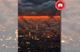 POLICY WIRE FACT CHECK: Viral Aerial Image of Paris ‘Burning’ Exposed as AI Fabrication