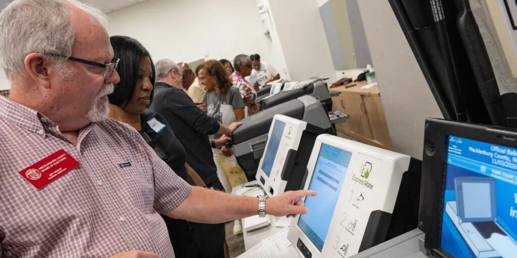 POLICY WIRE FACT CHECK: Viral Claims of ‘Vote-Switching’ Machines Lack Evidence, Point to User Error POLICY WIRE FACT CHECK: Viral Claims of ‘Vote-Switching’ Machines Lack Evidence, Point to User Error