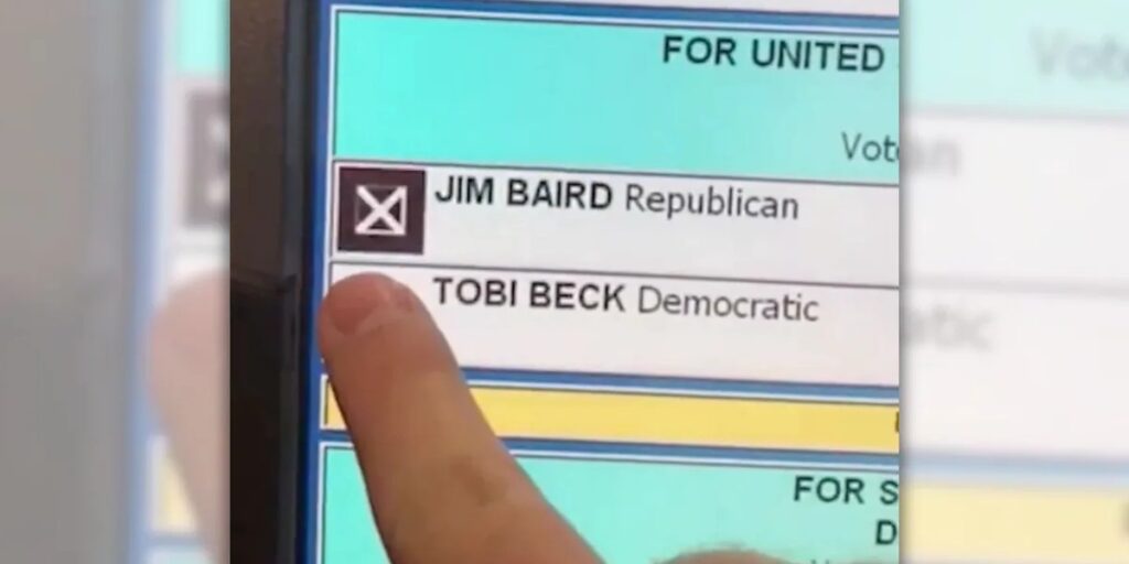 POLICY WIRE FACT CHECK: Viral Video of ‘Switching’ Voting Machine Exposed as 2018 Miscaptioned Footage