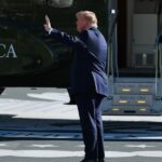 POLICY WIRE FACT CHECK: Viral Video of Trump Waving at ‘Nobody’ Before Boarding Marine One Debunked POLICY WIRE FACT CHECK: Viral Video of Trump Waving at ‘Nobody’ Before Boarding Marine One Debunked
