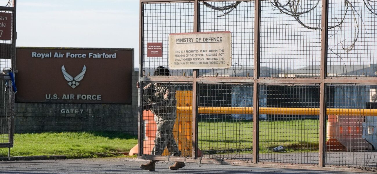 UK-Iranian National Detained in Terror Probe Following RAF Fairford Incident UK-Iranian National Detained in Terror Probe Following RAF Fairford Incident
