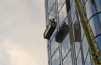 Window Cleaners Safely Rescued from 15th Floor of London Skyscraper