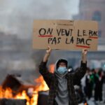 French Students Ignite Protests Over School Cuts, Set Fires and Block Streets French Students Ignite Protests Over School Cuts, Set Fires and Block Streets