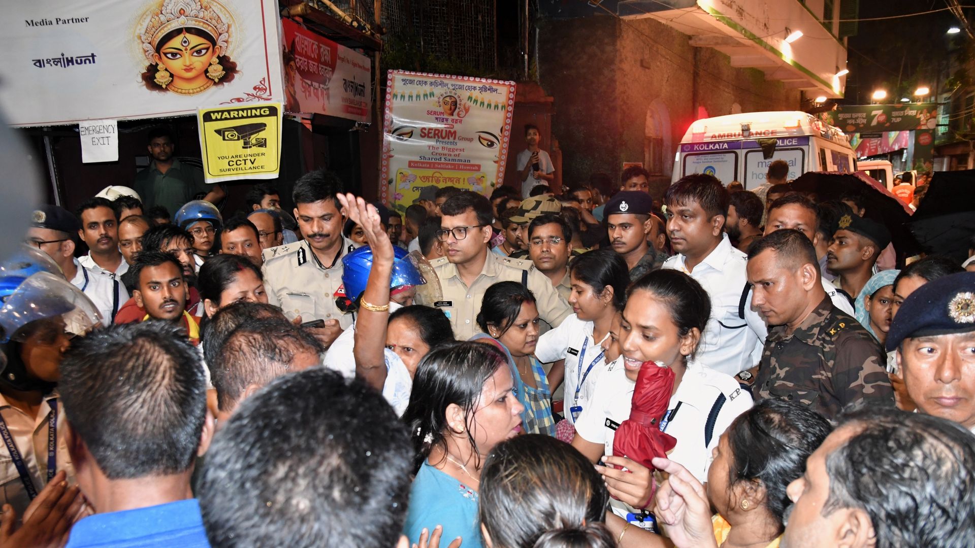 Deadly Stampede at Kolkata Durga Puja Festival Leaves 17 Dead Deadly Stampede at Kolkata Durga Puja Festival Leaves 17 Dead