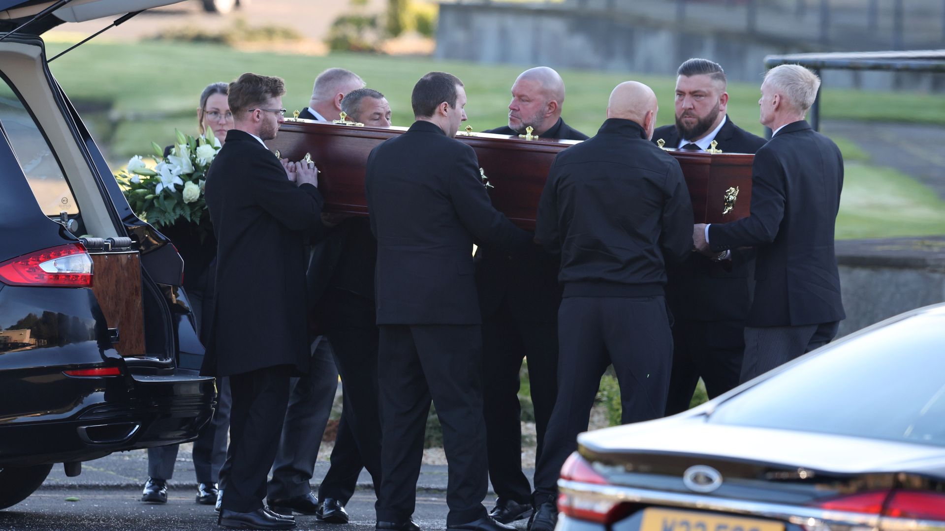 Mourners Gather for Funeral of Former Glasgow Gangster Paul Ferris