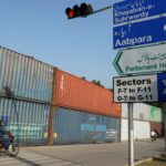 Pakistan Blocks Capital Access with 1,500 Shipping Containers to Prevent Imran Khan Supporters Pakistan Blocks Capital Access with 1,500 Shipping Containers to Prevent Imran Khan Supporters