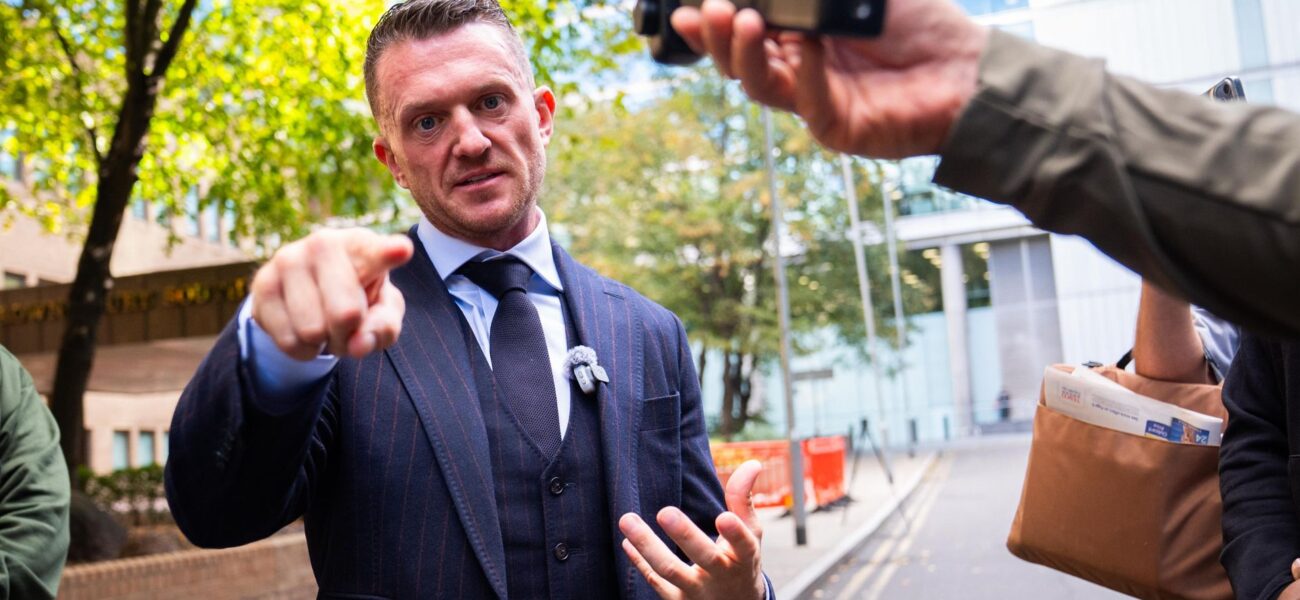 Tommy Robinson Faces Harassment Charges in Court Over Alleged Threats to Journalists Tommy Robinson Faces Harassment Charges in Court Over Alleged Threats to Journalists