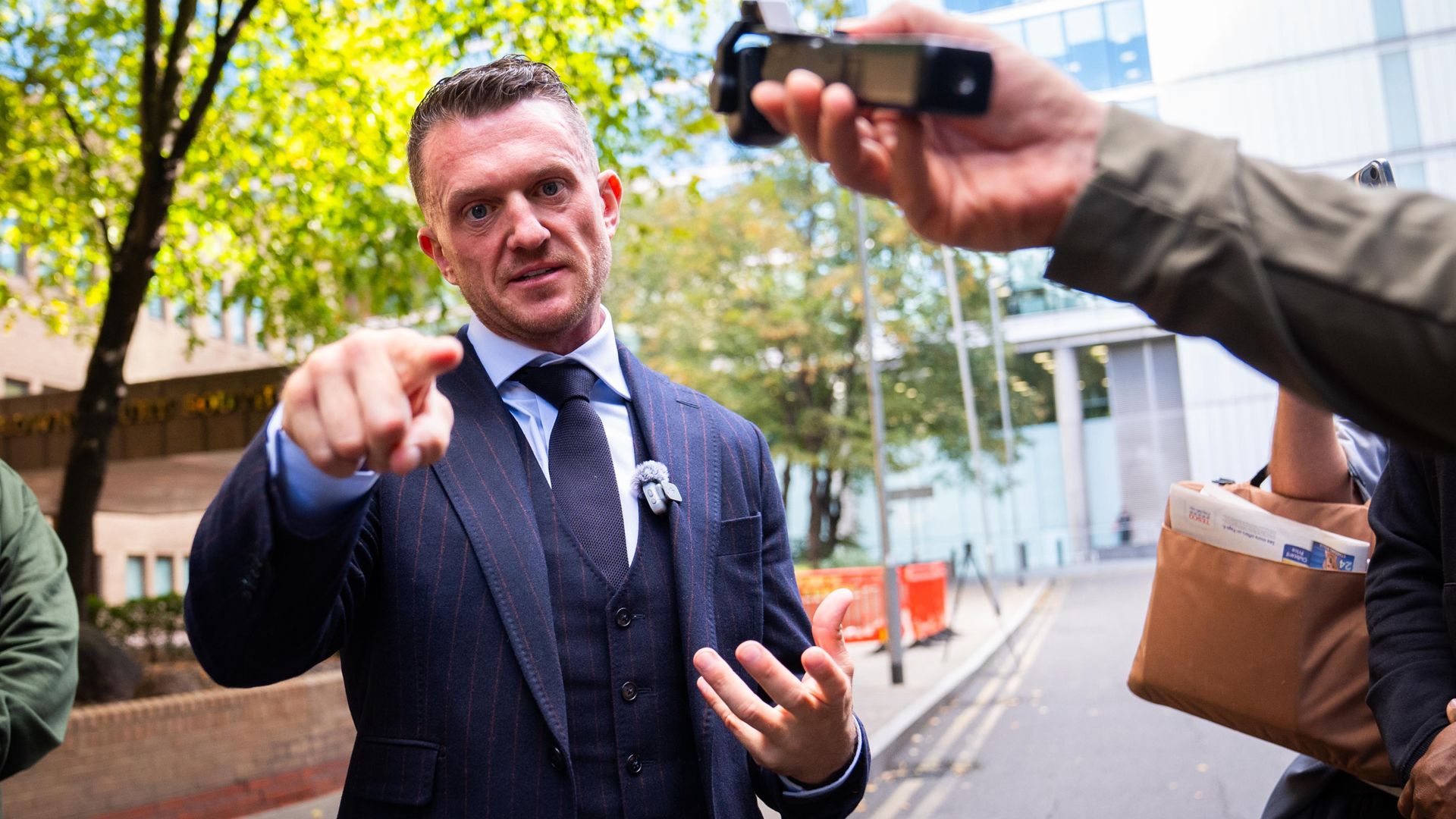 Tommy Robinson Faces Harassment Charges in Court Over Alleged Threats to Journalists