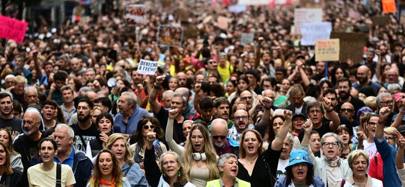 Tens of Thousands Rally Across Spain Over Housing Crisis