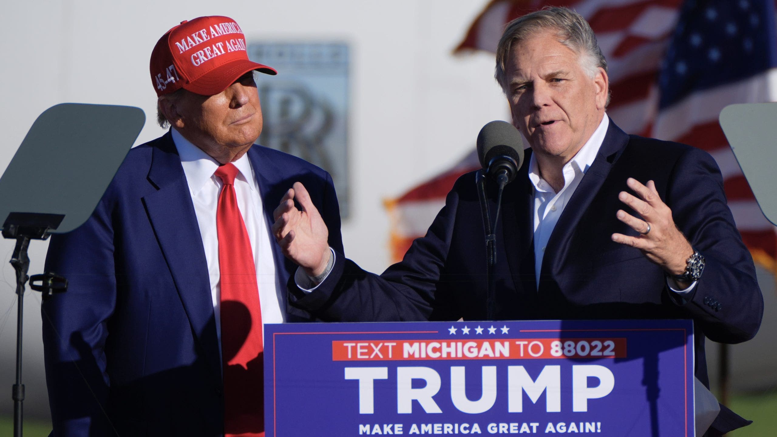 Trump Heads to Michigan as GOP Targets El-Sayed in High-Stakes Senate Race Trump Heads to Michigan as GOP Targets El-Sayed in High-Stakes Senate Race