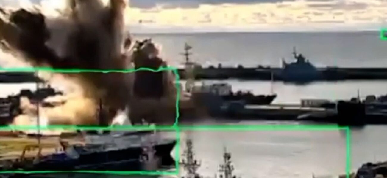 Drones Strike Ships in Black Sea, Sinking One and Prompting Rescue Efforts Drones Strike Ships in Black Sea, Sinking One and Prompting Rescue Efforts