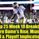 Georgia Claims Top Spot in AP Top 25 as Notre Dame and Miami Follow