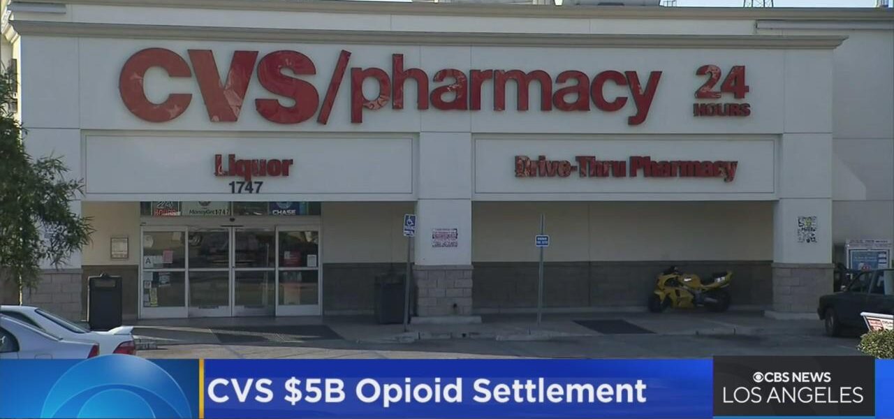 CVS to Pay 5M in Opioid Settlement as Justice Department Cracks Down